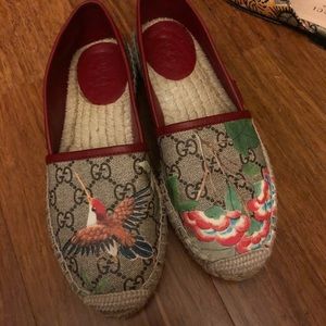 Authentic Gucci GG Canvas Espadrilles